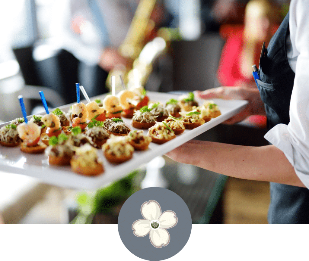 Catering Appetizers with Dogwood Glen Icon